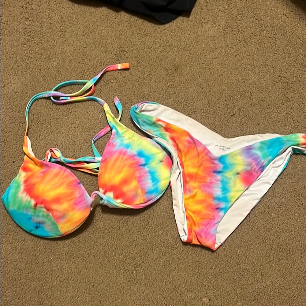 Calzedonia Colorful Tie-Dye Bikini Set